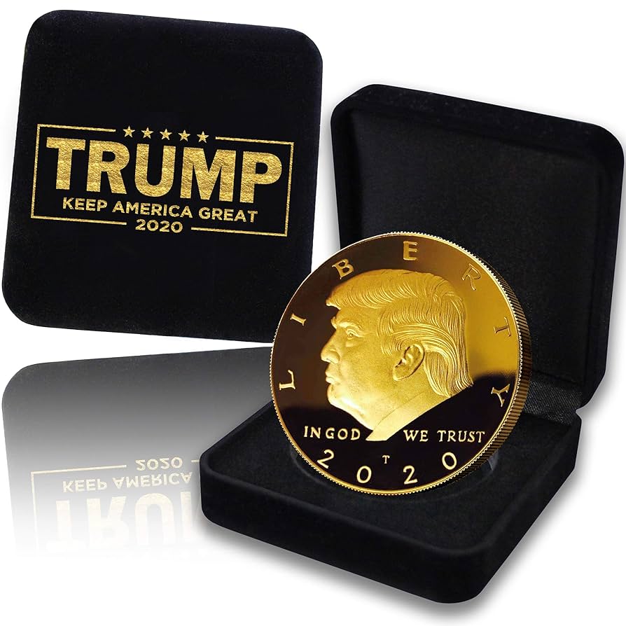 【公式】トランプコイン TRUMP COINS Amazon.co.jp: PEN KIT MALL ドナルド・J・トランプコイン Keep